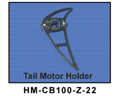 HM-CB100-Z-22 Tail motor holder
